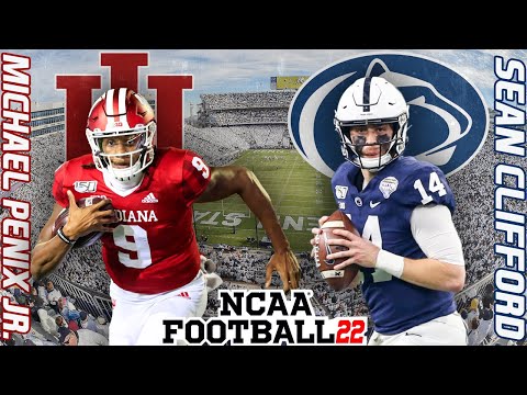 Indiana Hoosiers vs Penn State Nittany Lions | Week 5 Matchup | NCAA Football 22