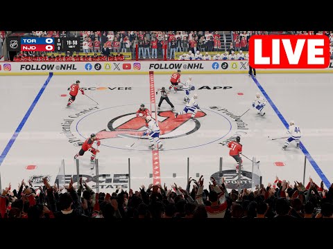 NHL LIVE🔴 Toronto Maple Leafs vs New Jersey Devils - 10th December 2024 | NHL Full Match - NHL 25