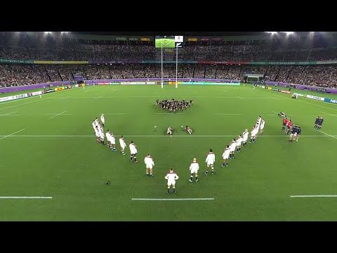 England&#039;s incredible response to intense New Zealand Haka