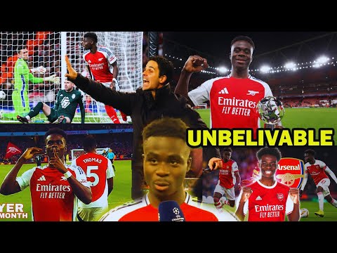 ✅Wow!! Bukayo Saka&#039;s Double Secures Vital Victory | Arteta&#039;s Side Close In On Last 16&quot; #arsenal #afc