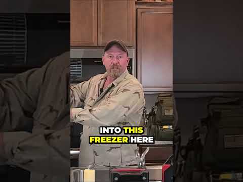 Insane Hack To Save Your Freezer Items During A Power Outage:#hack #poweroutage #freezer #shorts