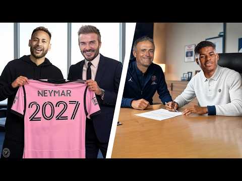 🚨 NEYMAR TO INTER MIAMI?! RASHFORD&#039;S NEW CLUB! WILLIAMS AT MAN UTD? | LATEST TRANSFER RUMOURS 2024