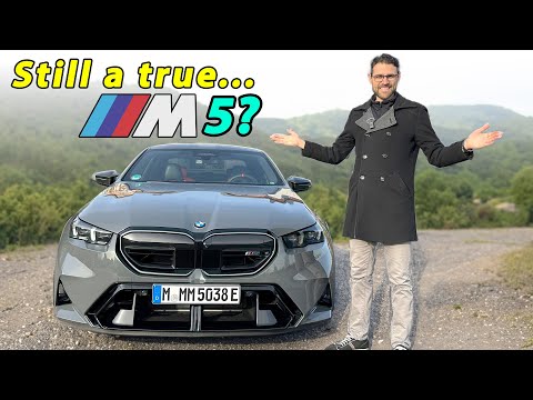 Why is it so polarizing? 2025 BMW M5 Autobahn driving REVIEW