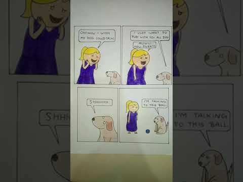 How to make comic strip on humour #comicstrip #humour