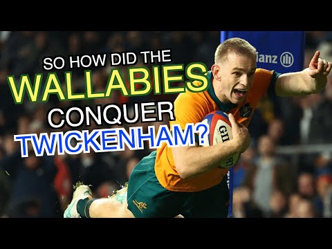 So how did the Wallabies conquer Twickenham? | Autumn Nations Series 2024