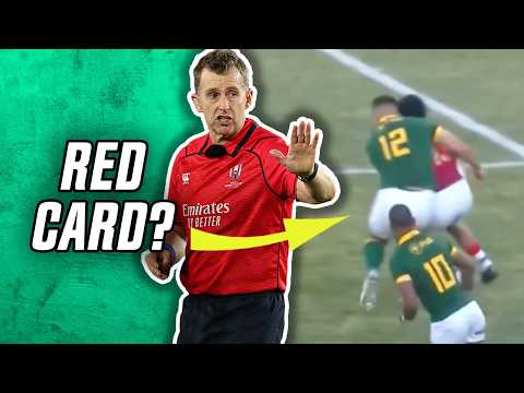 Should South Africa&#039;s André Esterhuizen have been sent off? | Whistle Watch