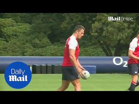 Sam Burgess training with England Rugby World Cup squad - Daily Mail