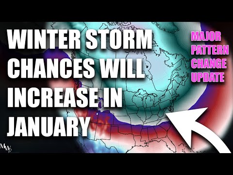 Winter Storm Risk Will dramatically Increase In Early January.. Major Pattern Change Update!