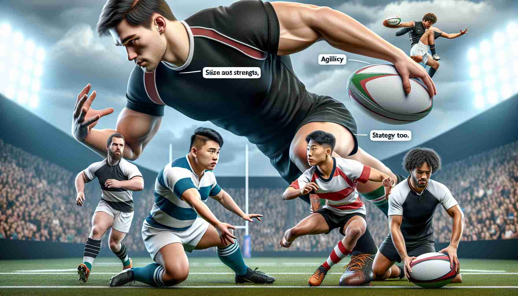 Debunking Myths: Size, Strength, and Strategy in Rugby 