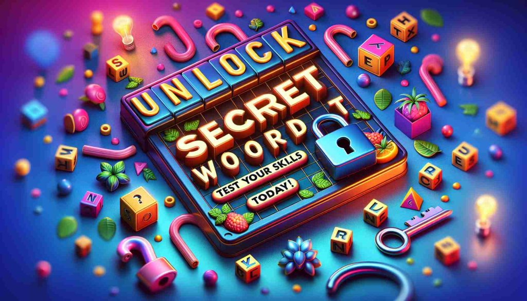 Unlock the Secret Word! Test Your Skills Today