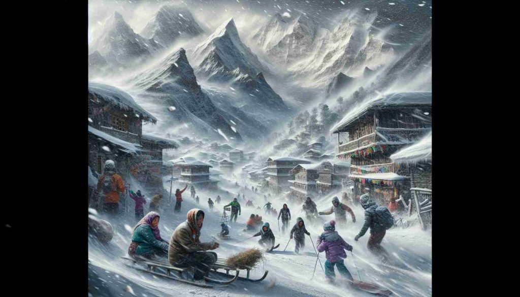 Winter Wonderland Chaos! Snow Disrupts Life in the Himalayas