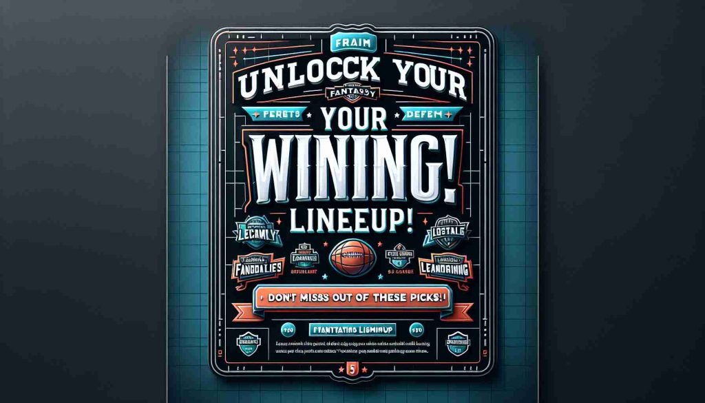 Unlock Your Winning Lineup! Don’t Miss Out on These Picks