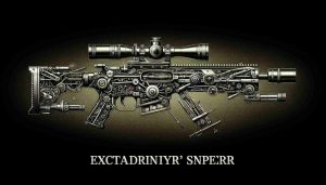 Create a highly detailed and realistic photo of an extraordinary sniper weapon that stands out among the rest. The sniper should be unique and unparalleled in its design, exuding a sense of extreme precision and superiority. Extra attention should be paid to its elaborate mechanics and make it appear as a top-notch firearm not to be missed!