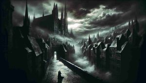 Generate a realistic, high-definition image depicting a dark and chilling world inspired by the 1922's silent horror film Nosferatu. Picture desolate landscapes under a gloomy sky, shadow-strewn cobblestone streets, gothic architecture, and an ominous, almost tangible atmosphere of fear and anticipation. Exclude direct or indirect representation of any character from the film, focusing instead on capturing the eerie and gloomy ambiance typically associated with that classic.