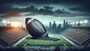 Generate a realistic HD image representing the concept titled 'Can Competition Game Recapture the Thrill? The Action Falls Flat!'. Possible elements could include a deflated game ball representing the 'flat' action, challenge arenas looking neglected or abandoned implying the lack of thrill, and a gray, somber sky indicating disappointment just as a metaphor.