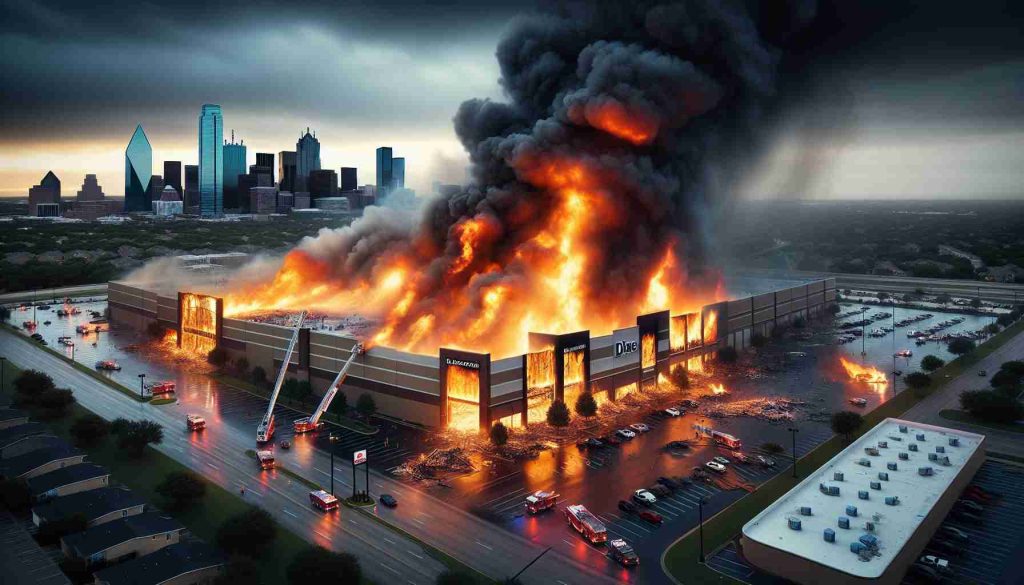 Tragedy Strikes as Blaze Engulfs Dallas Shopping Center! Pets Lose Lives in the Inferno